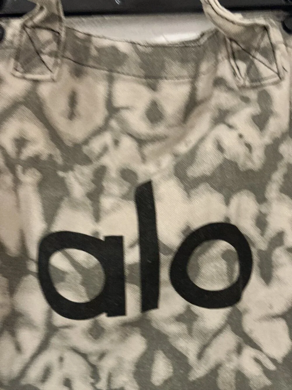 Rare Alo Yoga Not for Sale Oversized Cotton Canvas Tote Bag